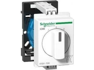 Acti9 Kiertokytkin iCMB 10A 2P 415V 1-0-2, 3 Pos.