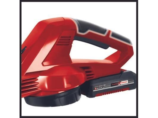 Einhell GC-CL 18 Li E Kit, Käsipuhallin, 210 km/h, Musta, Punainen, Puhallus, Sähkö, 1200 RPM
