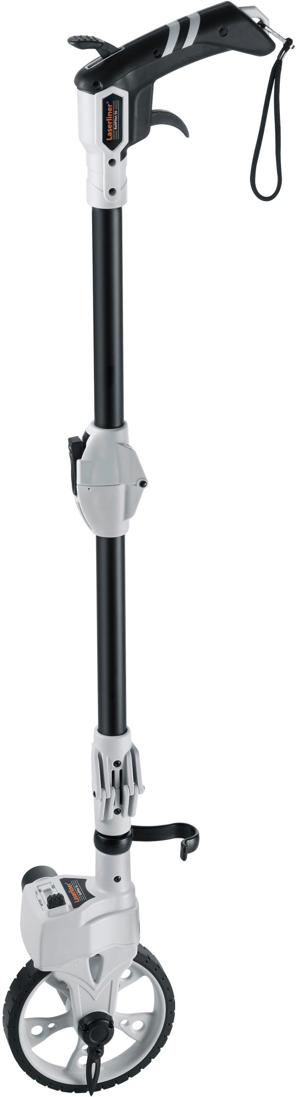 Laserliner RollPilot S6, Mittapyörä, Musta, Valkoinen, 9999,9 m, 0,1 mm, 100 mm, 245 mm