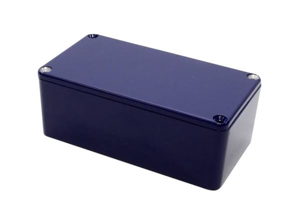 Hammond Electronics 1590BSCB Universalkabinet 112 x 60 x 38 Trykstøbt aluminium Blå 1 stk