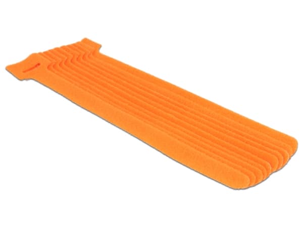 DeLOCK 18696, Oranssi, 12 mm, 200 mm, 10 kpl
