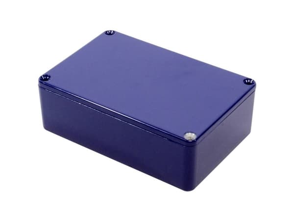 Hammond Electronics 1590B3CB Yleiskaappi 116 x 77 x 38 Valettu alumiini Sininen 1 kpl