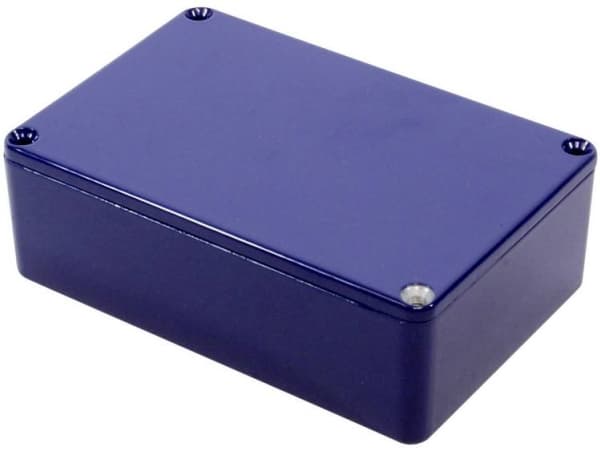 Hammond Electronics 1590B3CB Yleiskaappi 116 x 77 x 38 Valettu alumiini Sininen 1 kpl