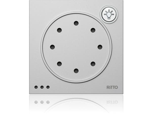 Ritto by Schneider 1876020 Dørtelefon-tilbehør Sølv