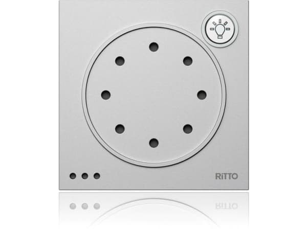 Ritto by Schneider 1876020 Dørtelefon-tilbehør Sølv
