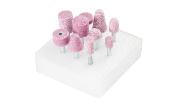 PFERD 33920131, Slipsten, Cast steel, Stål, Rosa, Silver, 6 mm, 256 g, 105 mm