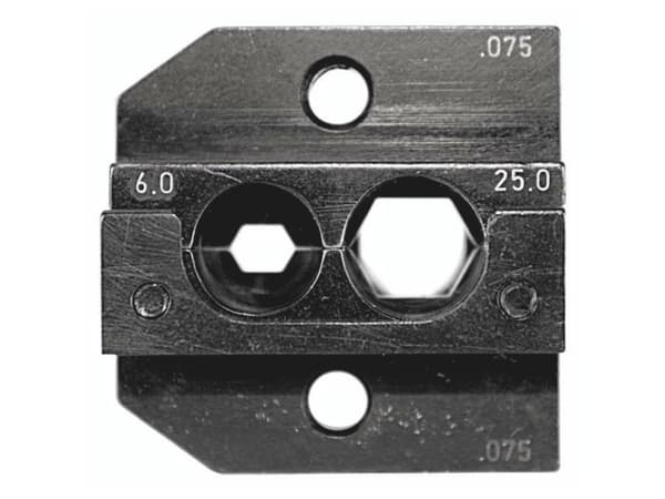 Rennsteig Werkzeuge 624 075 3 01 Kutistussokka Käännetyt koskettimet 16-25 mm² Sopii merkille Rennsteig Werkzeuge PEW 12