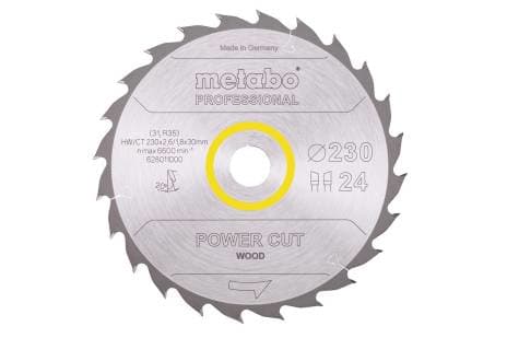 Metabo 628011000, Rakennuspuu nauloilla, Puu, 23 cm, 3 cm, Kovametallihampaat (TCT), 1,8 mm, 6600 RPM