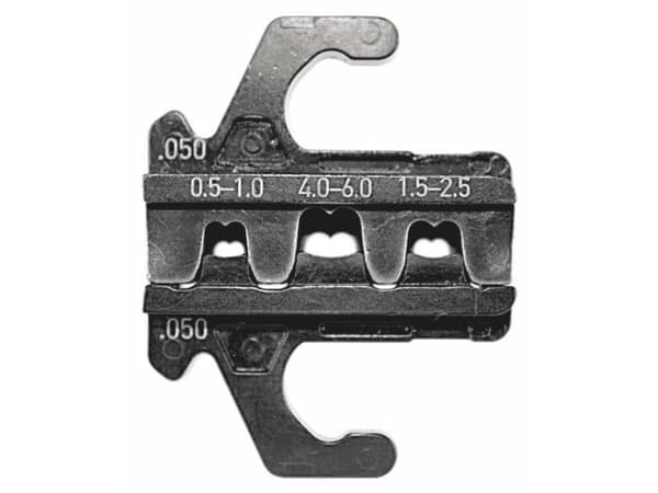 Rennsteig Werkzeuge 629 050 3 0 1 Krympeindsats Uisolerede fladstikforbindelser Stikbredde 4,8 /6,3 mm 0.5 til 6 mm² Passer til mærke Rennsteig Werkz