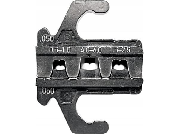 Rennsteig Werkzeuge 629 050 3 0 1 Krympeindsats Uisolerede fladstikforbindelser Stikbredde 4,8 /6,3 mm 0.5 til 6 mm² Passer til mærke Rennsteig Werkz