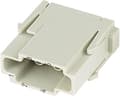 Miniatyrbild 1 av 3: HARTING Stikindsats HAN E modul 6 polet, Crimp han ben, max 16A - (2 stk.)