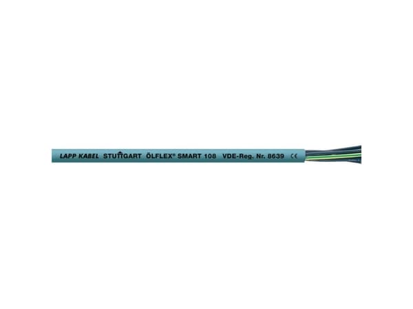 LAPP ÖLFLEX® SMART 108 Styreledning 7 G 0.75 mm² Grå 11070099/500 500 m