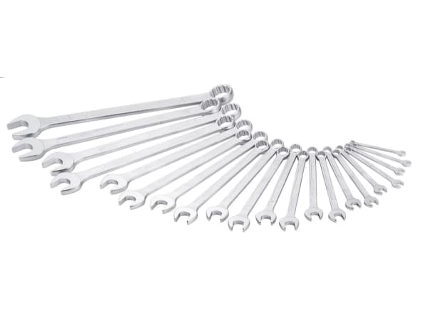 HAZET 600N/21, 6,7,8,9,10,11,12,13,14,15,16,17,18,19,21,22,24,27,28,32,34 mm, Krom, Krom, Glansigt, Tyskland, ISO 3318, ISO 7738