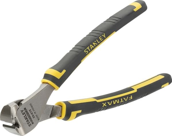 Stanley 0-89-875, Ändavbitartång, 2,2 cm, Svart, Gul, 160 mm