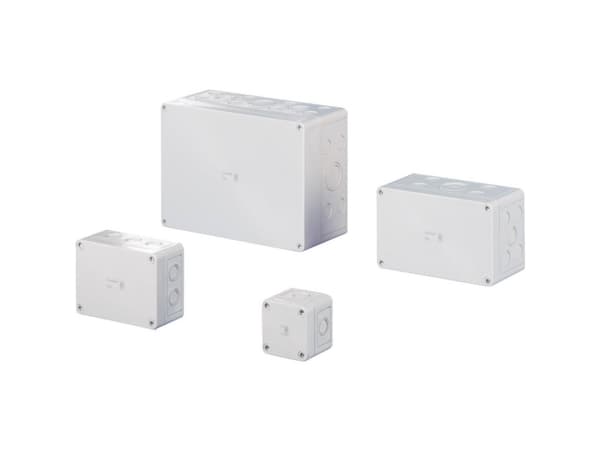 Rittal PK 9521.050 Asennuskaappi 254 x 180 x 111 Polykarbonaatti Gråhvid (RAL 7035) 1 stk