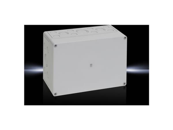 Rittal PK 9521.050 Asennuskaappi 254 x 180 x 111 Polykarbonaatti Gråhvid (RAL 7035) 1 stk