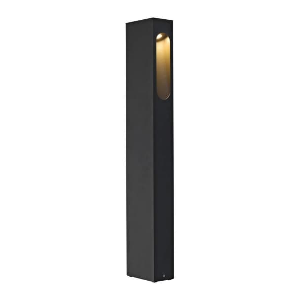 SLV SLOTBOX 70, Golvbelysning för utomhusbruk, Antracit, Gjuten aluminium, IP44, Fasad, Trädgård, Gata, II