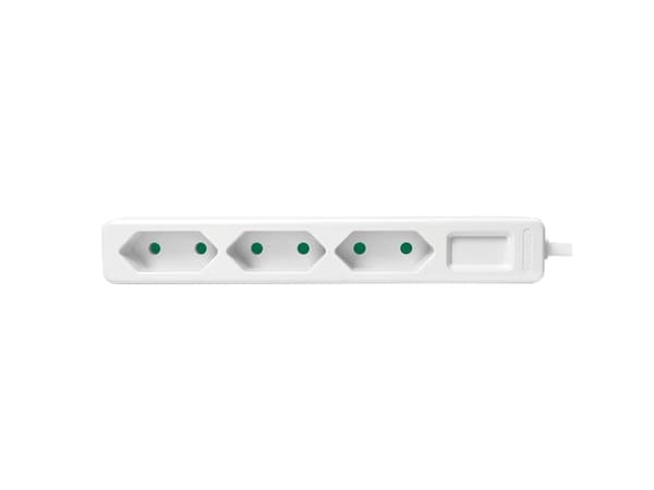 LogiLink LPS229, 1,5 m, inomhus, Typ C, IP20, 1 mm ², Vit