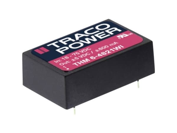 Traco Power THM 6-0511WI, 20,3 mm, 10,2 mm, 31,8 mm, 14 g, 6 W, 4.5-9 V