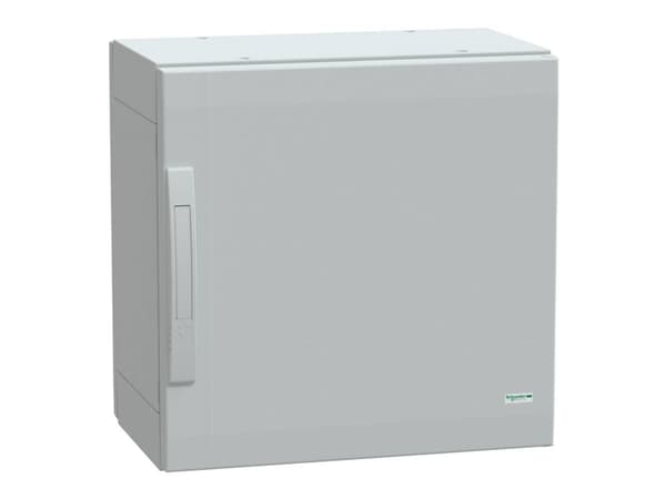 Schneider Electric NSYPLA553G Kaappi 500 x 500 x 320 Polyesteri Harmaa-valkoinen (RAL 7035) 1 kpl
