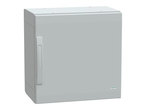 Schneider Electric NSYPLA553G Kaappi 500 x 500 x 320 Polyesteri Harmaa-valkoinen (RAL 7035) 1 kpl
