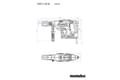 Miniatyrbilde 4 av 5: Metabo KHEV 5-40 BL - Combination hammer - 1150 W - 2-mode - SDS-max - 8.7 joule