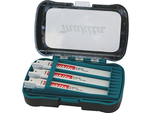Makita - Saber saw blade set - för metall, mild steel - 30 delar - längd: 150 mm - för Makita DJR183, DJR183RT1J, DJR183Z, DJR188, DJR188Z, JR3070CT