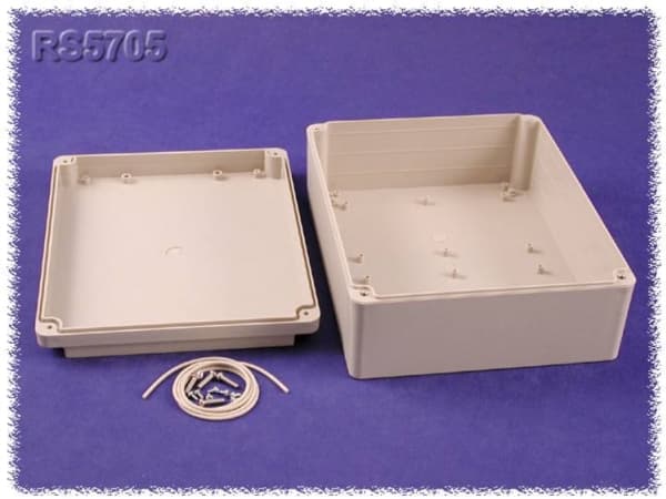 Hammond Electronics RS5705 Universalkabinet 250 x 200 x 95 ABS Grå 1 stk Hammond Electronics RS5705 Universalkabinet 250 x 200 x 95 ABS Grå 1 stk