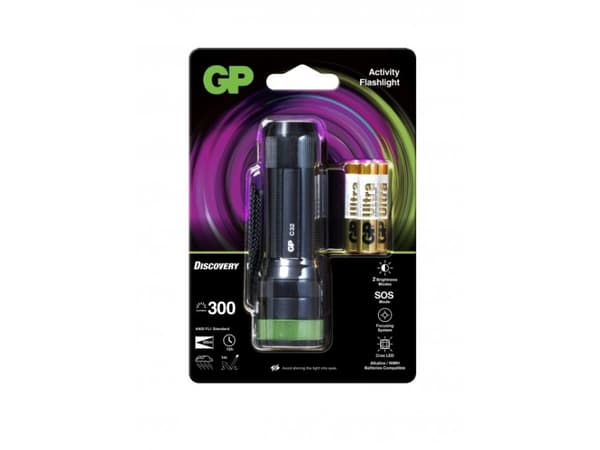 GP Discovery C32 - Taskulamppu - LED - 3 tilaa