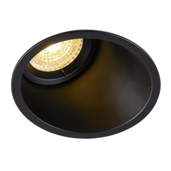 SLV HORN-A, 1 lampor, GU10, IP20, IP44, Svart