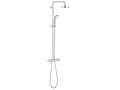 Miniatyrbild 2 av 2: Grohe Vitalio Go 160 brusesystem med termostat, Ø160 mm hovedbruser samt håndbruser