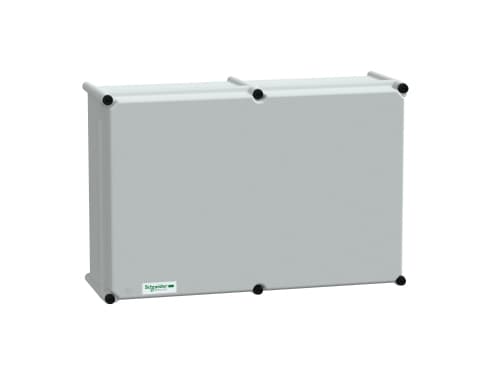 Schneider Electric NSYPLSP3654G Kaappi 540 x 360 x 180 Polyesteri Harmaa-valkoinen (RAL 7035) 1 kpl