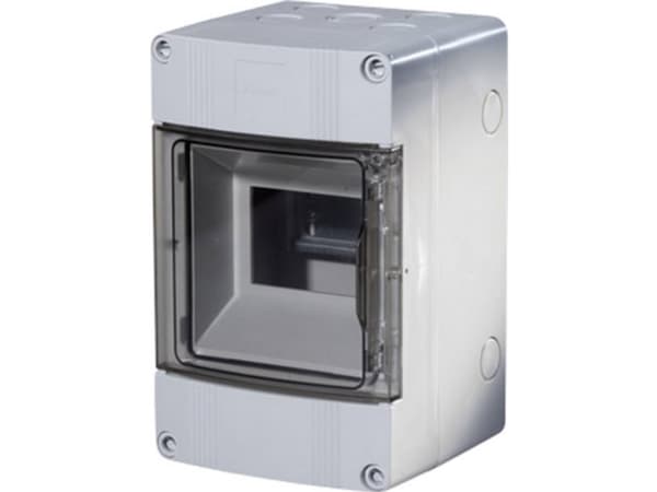 F-Tronic 7240026 APV4 Jakelukaappi Pinta-asennettava Jaksojen lukumäärä = 4 Rivien lukumäärä = 1