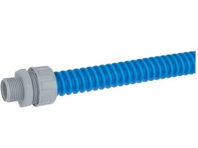 Lapp SILVYN 61751771, Ledningsrör, Blå, PVC, Plast, Metrisk, M50, SILVYN MPC-M/MPC 90°M