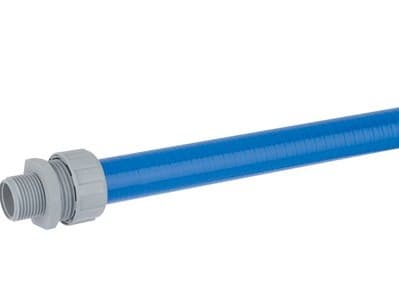 Lapp SILVYN 61751771, Ledningsrör, Blå, PVC, Plast, Metrisk, M50, SILVYN MPC-M/MPC 90°M
