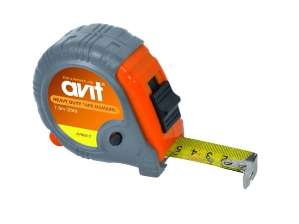 AVIT AV02012 Målebånd 7.5 m Stål
