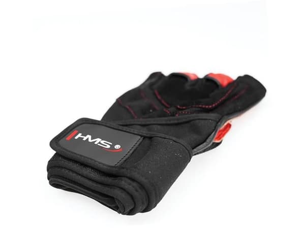 HMS Gym Gloves RST01 musta-punainen r. S (17-63-205)