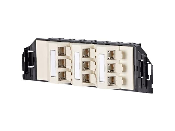METZ CONNECT 130B11S90301-E, RJ-45, 6a, Musta, Valkoinen, 1 kpl