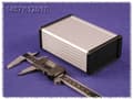 Pikkukuva 1 / 2: Hammond Electronics 1457J1601E Yleiskaappi 160 x 84 x 28,5 Alumiini Valkoinen 1 kpl 1 kpl