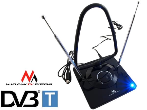 Værelse DVB-T/T2 H.265 HEVC antenne MCTV-963 med forstærker, FM-radio