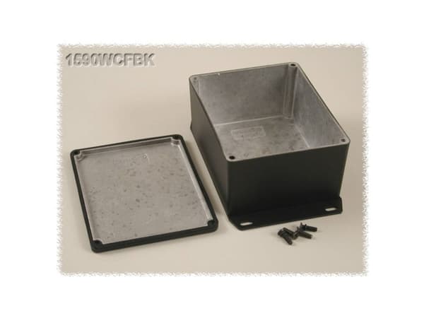 Hammond Electronics 1590WCFBK Yleiskaappi 120 x 94 x 56,5 Alumiini Musta 1 kpl