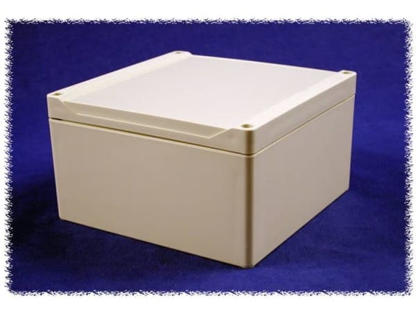 Hammond Electronics 1555S2GY Universalkabinet 160 x 160 x 90 Polykarbonat Grå 1 stk