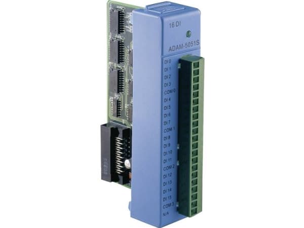 Advantech ADAM-5051S Tulomoduuli Analoginen Tulojen määrä: 16 x x