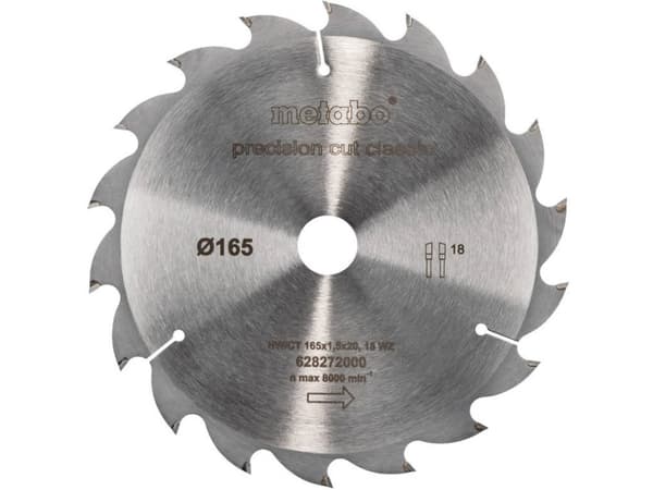 Metabo 628272000, 16,5 cm, 2 cm, 1 mm, 1,6 mm, Metabo, KS 18 LTX 57 / KT 18 LTX 66 BL / KS 18 LTX 66 BL