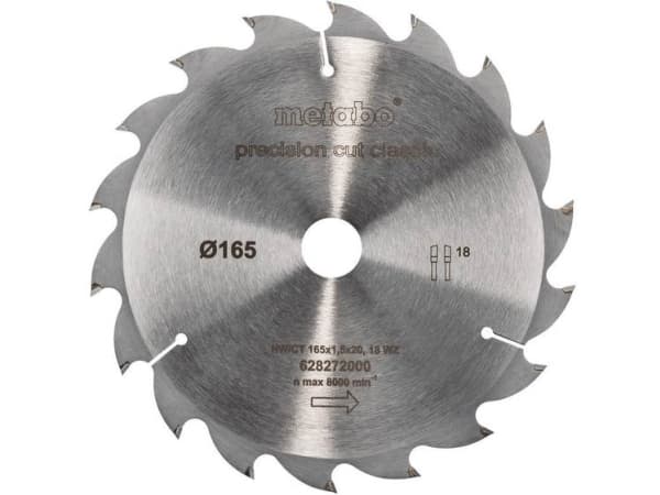 Metabo 628272000, 16,5 cm, 2 cm, 1 mm, 1,6 mm, Metabo, KS 18 LTX 57 / KT 18 LTX 66 BL / KS 18 LTX 66 BL
