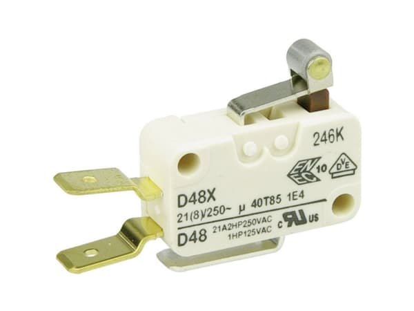 ZF Microcontact D489-V3RA 250 V/AC 21 A 1 x On/(On)-knappslut 1 st