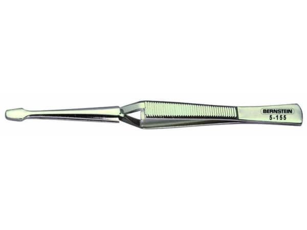 Bernstein 5-155, Stål, Metallisk, Flat, Rett, 35 g, 160 mm