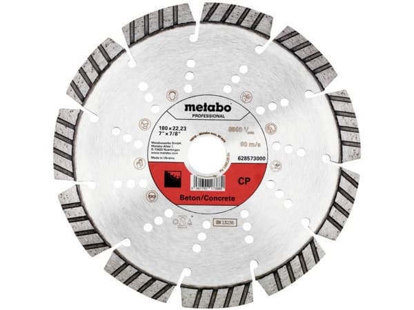 Metabo 628573000 Diamantskiva Diameter 180 mm 1 st