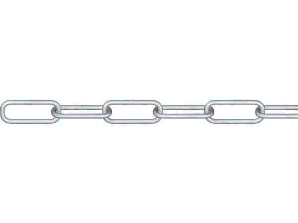 dörner + helmer 171836G Urkæde Sølv Stål Galvaniseret 30 m