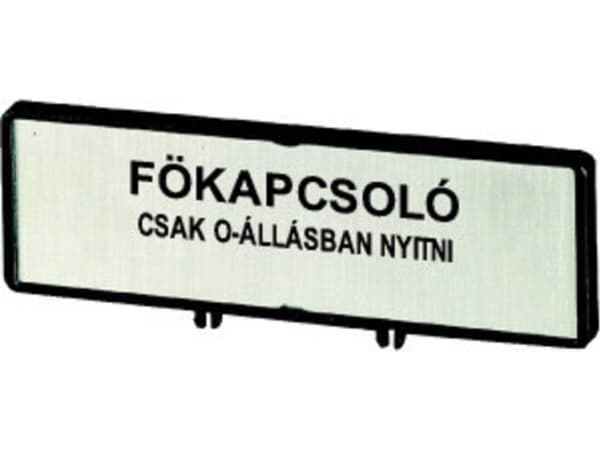 Eaton ZFS80-T0 Skiltebærer 1 stk